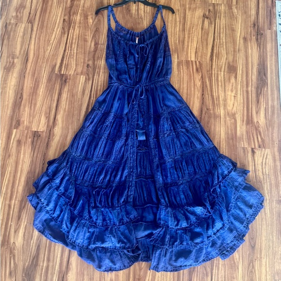 Free People Intimately Dolly Bodysuit Maxi - Small, Blue - Picture 2 of 8